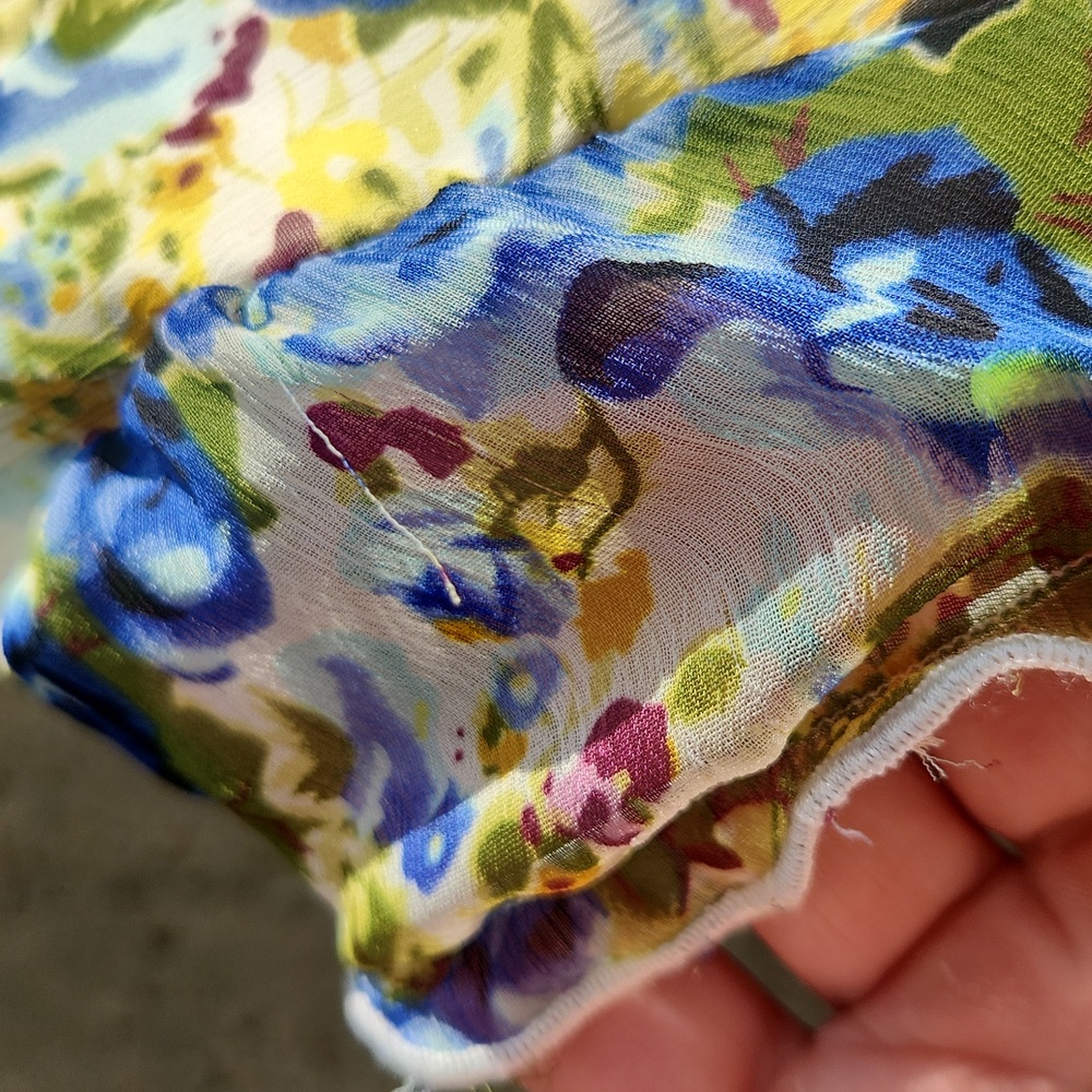 Y2K vibrant floral blouse - Picture 5 of 15